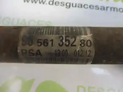 Second-hand car spare part front left transmission for citroen c4 lim. business oem iam references 9656135280  