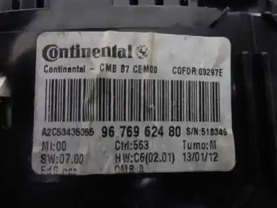 Автозапчастина б/у панель інструментів для citroen c4 lim. business посилання на oem iam 9676962480  