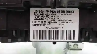 Автозапчастина б/у управління світлом для citroen c4 lim. business посилання на oem iam 96759258xt  