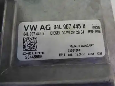 Автозапчастина б/у ебу контролер двигуна для seat leon (5f1) style посилання на oem iam 04l907445b  