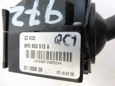Second-hand car spare part indicator switch for audi a3 (8p) 1.9 tdi oem iam references 8p0953513a  