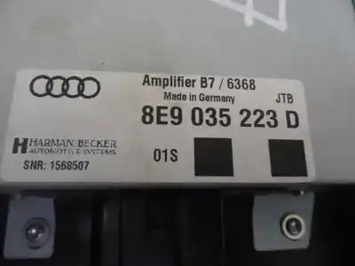 Автозапчастина б/у антенний підсилювач для audi a4 avant (8e) 2.0 tdi (dpf) (125kw) посилання на oem iam 8e9035223d  8e9035382d