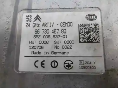 Second-hand car spare part electronic module for peugeot 5008 allure oem iam references 9673046780  