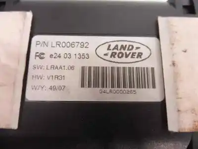 Автозапчастина б/у електронний модуль для land rover range rover sport 2.7 td v6 cat посилання на oem iam lr006792  g4lr0000265