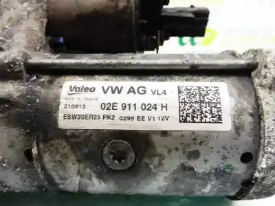 Автозапчастина б/у двигун запускається для volkswagen touran (1t3) advance посилання на oem iam 02e911024h  