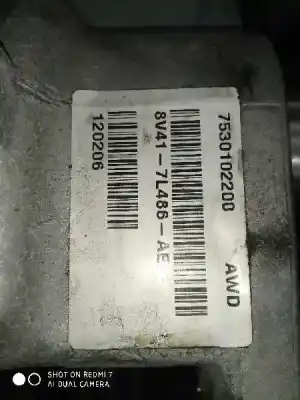 Second-hand car spare part front differential for ford kuga (cbv) trend oem iam references 7530111390  