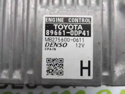 Автозапчастина б/у ебу контролер двигуна для toyota yaris active посилання на oem iam 896610dp41  