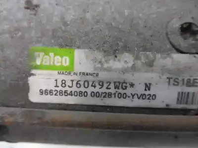 Peça sobressalente para automóvel em segunda mão motor de arranque por peugeot 407 st confort referências oem iam 9662854080