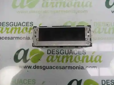 Second-hand car spare part multifunction display for citroen c4 lim. business oem iam references 9676198280