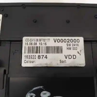 İkinci el araba yedek parçası enstrüman paneli için volkswagen golf v berlina (1k1) gti oem iam referansları 1k6920874  