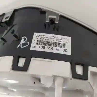 Peça sobressalente para automóvel em segunda mão quadrante por peugeot 2008 (--.2013->) active referências oem iam 9813865680  9810204880