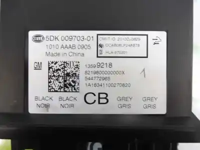 Peça sobressalente para automóvel em segunda mão módulo eletrônico por opel insignia berlina excellence referências oem iam 84186829