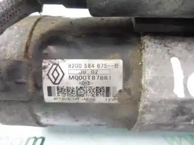 Автозапчасти б/у двигатель запускается за renault kangoo authentique ссылки oem iam 8200584675b  m000t87881
