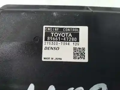 Автозапчасти б/у блок управления двигателем за toyota prius (nhw30) plug-in hybrid advance ссылки oem iam 8966147280  2753007394