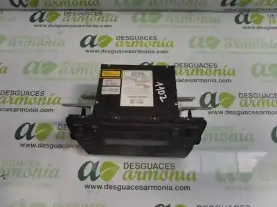 Peça sobressalente para automóvel em segunda mão sistema de áudio / rádio cd por toyota prius (nhw30) plug-in hybrid advance referências oem iam 8612047330  