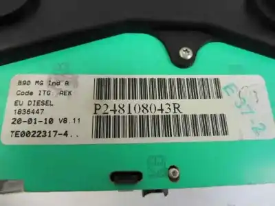 Peça sobressalente para automóvel em segunda mão quadrante por dacia sandero stepway referências oem iam 248108043r  p248108043r