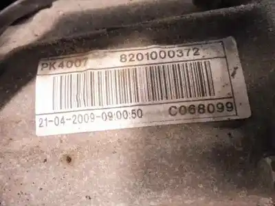 Автозапчастина б/у коробка передач для renault laguna iii expression посилання на oem iam pk4007  
