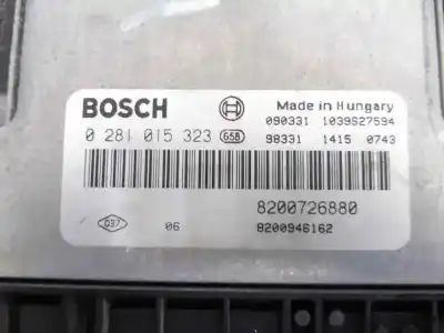 Автозапчасти б/у блок управления двигателем за renault laguna iii expression ссылки oem iam 8200726880  0281015323
