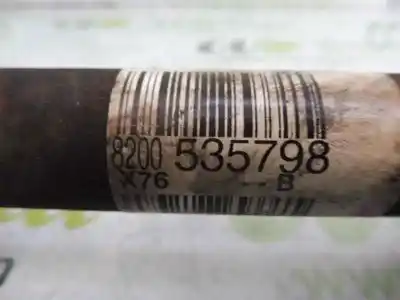 Автозапчастина б/у передня ліва трансмісія для renault kangoo (f/kc0) express campus посилання на oem iam 8200535798  