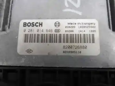 Автозапчасти б/у блок управления двигателем за renault laguna iii initiale ссылки oem iam 8200726880  