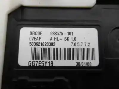 Recambio de automóvil de segunda mano de elevalunas delantero izquierdo para renault laguna iii initiale referencias oem iam 807310003r 978399100 988575101