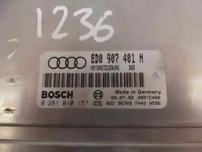 Автозапчастина б/у ебу контролер двигуна для audi a4 berlina (b5) 2.5 v6 24v tdi посилання на oem iam 8d0907401n  0281010157