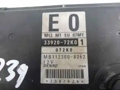 Автозапчасти б/у блок управления двигателем за suzuki swift berlina (mz) gl ссылки oem iam 3392072k01  mb1123008262