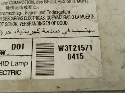 Peça sobressalente para automóvel em segunda mão balastro de xenon por honda cr-z (szt) gt referências oem iam w3t21571