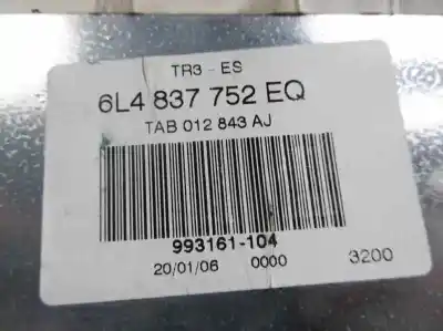 Автозапчасти б/у регулятор стекла переднего правого за seat cordoba berlina (6l2) reference ссылки oem iam 6l4837752eq  6q2959801a