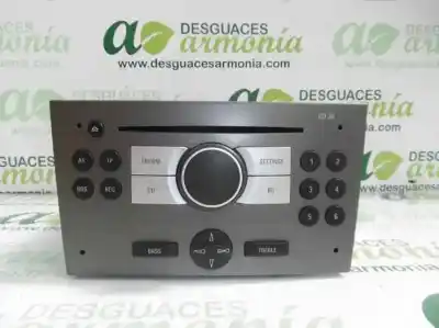 Peça sobressalente para automóvel em segunda mão sistema de áudio / rádio cd por opel vectra c berlina elegance referências oem iam 13233926