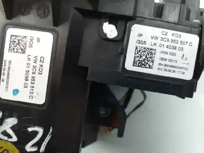 Автозапчасти б/у прерывный контроль за volkswagen passat variant (3c5) sportline ссылки oem iam 3c9953513c  3c9953507c