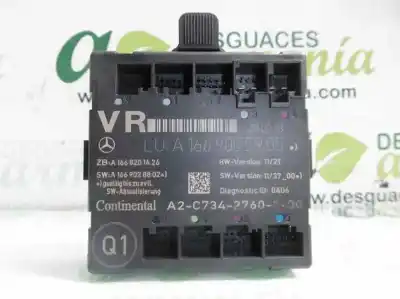 İkinci el araba yedek parçası konfor modülü için mercedes-benz clase cla (w117) cla 220 cdi (117.303) oem iam referansları a1669005905