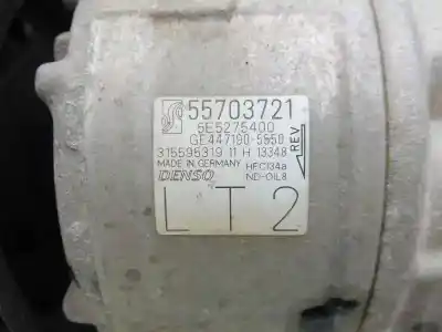 Second-hand car spare part air conditioning compressor for opel corsa d enjoy oem iam references 55703721  