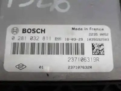 Second-hand car spare part ecu engine control for renault clio iv business oem iam references 237106319r  0281032811