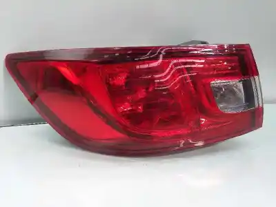 Second-hand car spare part left tailgate light for renault clio iv business oem iam references 265553021r  
