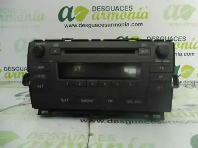 Peça sobressalente para automóvel em segunda mão sistema de áudio / rádio cd por toyota prius (nhw30) plug-in hybrid advance referências oem iam 8612047330