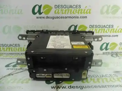 Peça sobressalente para automóvel em segunda mão sistema de áudio / rádio cd por toyota prius (nhw30) plug-in hybrid advance referências oem iam 8612047330  123000-16400101