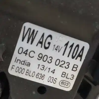 Автозапчасти б/у генератор за seat mii (kf1) style ссылки oem iam 04c903023b  