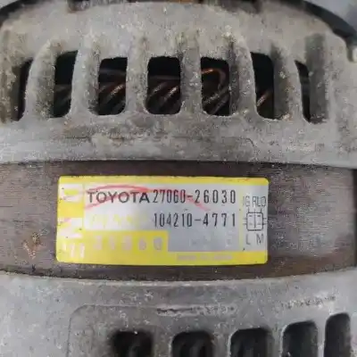 Second-hand car spare part alternator for lexus is200 (ds2/is2) 220d oem iam references 2706026030 31060 1042104771