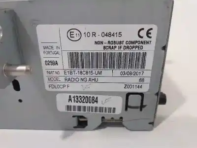 Автозапчасти б/у аудиосистема / радио cd за ford c-max (ceu) titanium ссылки oem iam e1bt18c815um  