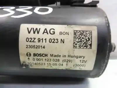 Автозапчастина б/у двигун запускається для seat toledo (kg3) style посилання на oem iam 02z911023n  