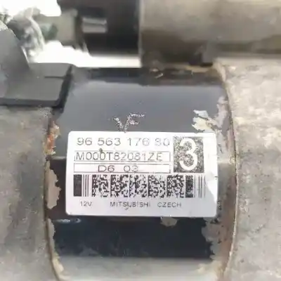 Second-hand car spare part starter motor for peugeot 307 break/sw (s2) sw pack + oem iam references 9656317680  m000t82081ze