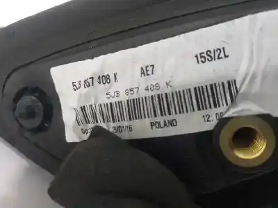 Автозапчастина б/у правий задний огляд для seat toledo (kg3) style посилання на oem iam 5jb857408k  