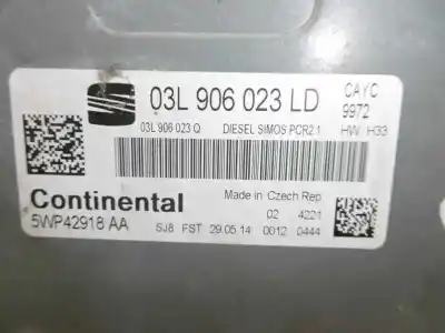 Second-hand car spare part ecu engine control for seat toledo (kg3) style oem iam references 03l906023ld  5wp42918aa