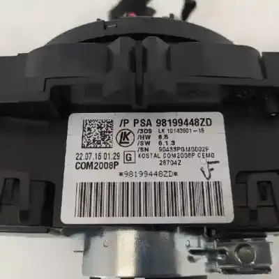 Second-hand car spare part headlights switch for citroen c4 lim. shine oem iam references 98199448zd  