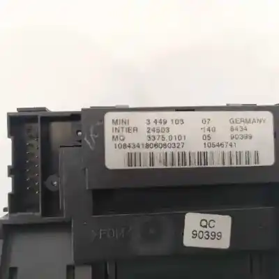 Second-hand car spare part ignition switch for mini mini (r56) cooper s oem iam references 3449103  