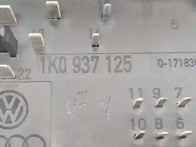 Pezzo di ricambio per auto di seconda mano scatola relè/fusibili per seat leon (1p1) stylance / style riferimenti oem iam 1k0937125  