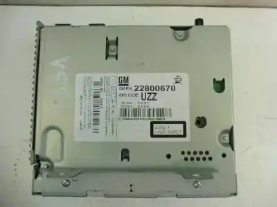 Автозапчасти б/у аудиосистема / радио cd за opel astra j lim. enjoy ссылки oem iam 22800670  