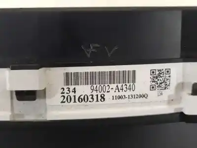 Peça sobressalente para automóvel em segunda mão quadrante por kia carens ( ) concept referências oem iam 94002a4340  