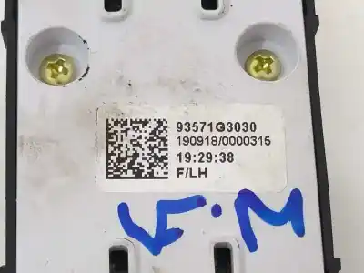 Автозапчастина б/у передні вікний вмикач для hyundai i30 cw (pd) go посилання на oem iam 93571g3030  
